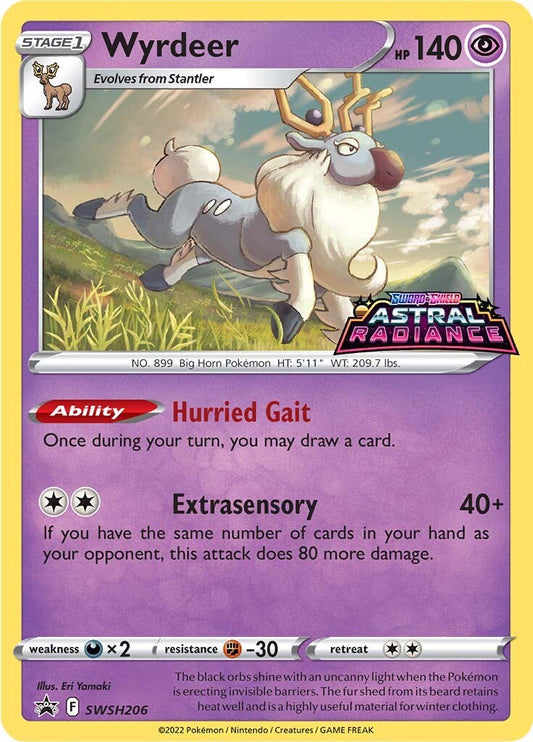 Wyrdeer - SWSH206 - SWSH206 (Holo)
