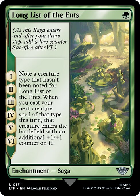 Long List of the Ents - 174 (Normal) Near Mint_Non-Foil