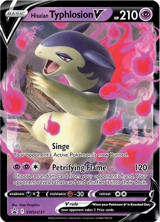 Hisuian Typhlosion V - SWSH237 - SWSH237 (Holo)