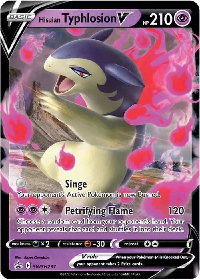 Hisuian Typhlosion V - SWSH237 - SWSH237 (Holo)