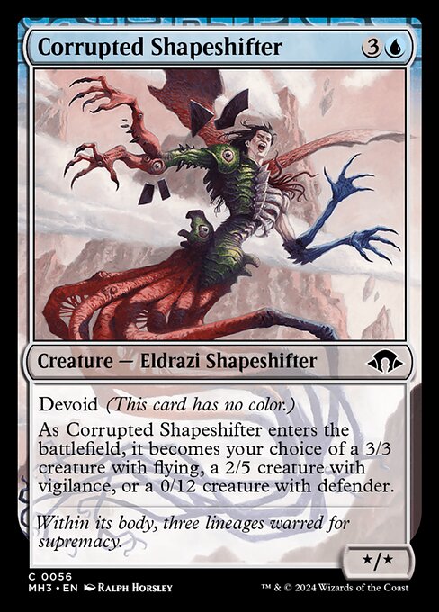 Corrupted Shapeshifter - 56 (Normal) Near Mint_Non-Foil