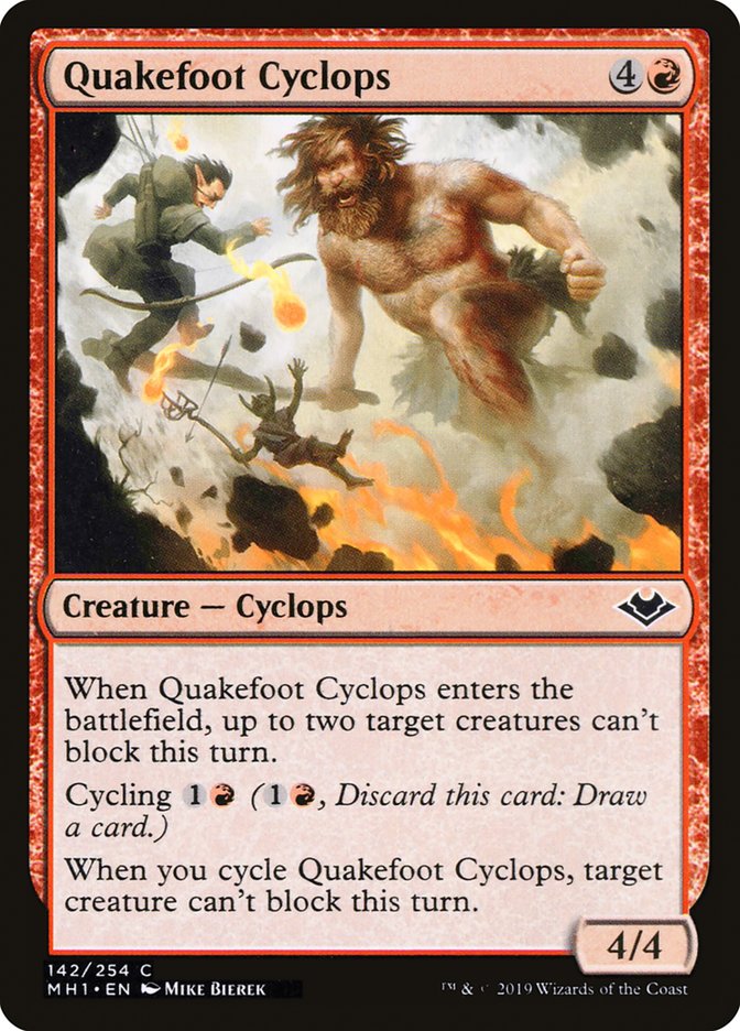 Quakefoot Cyclops (MH1 142)