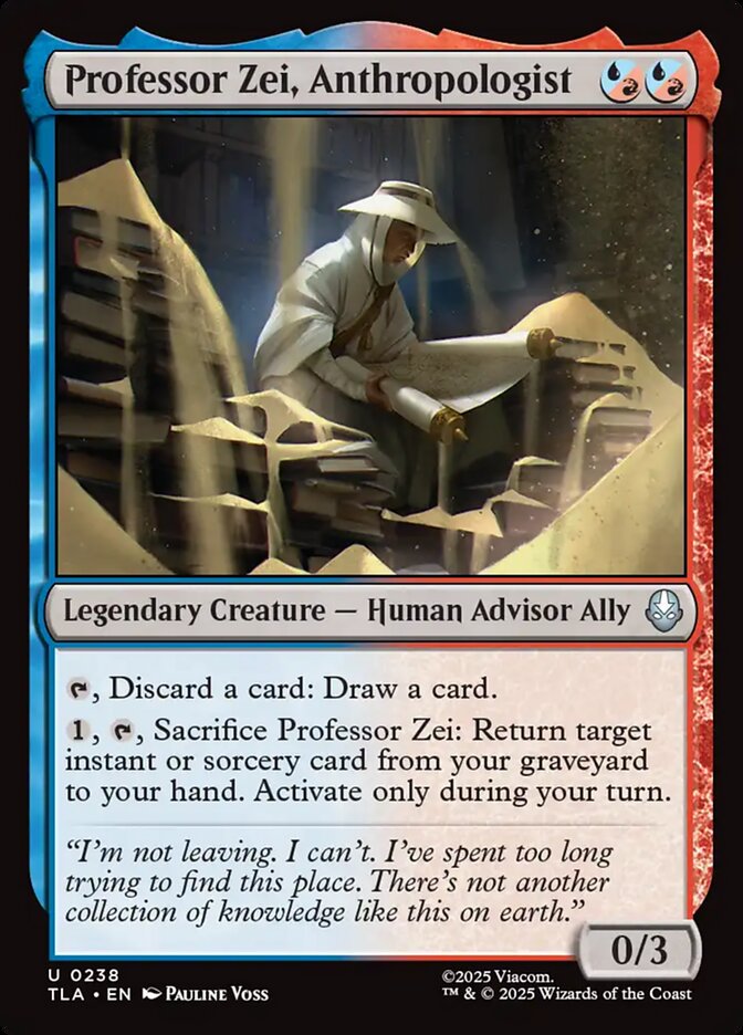 Professor Zei, Anthropologist - 238