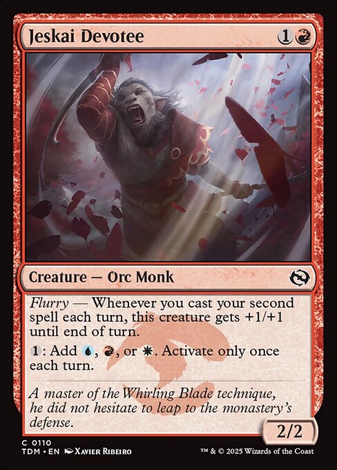 Jeskai Devotee - 110 (Normal) Near Mint_Non-Foil
