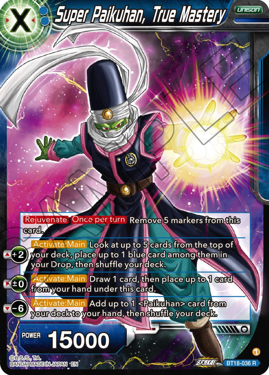 Super Paikuhan, True Mastery - BT18-036 (Normal) Near Mint_Normal