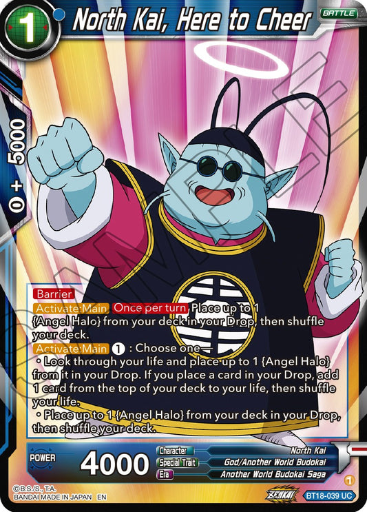 North Kai, Here to Cheer - BT18-039 (Foil) Near Mint_Foil
