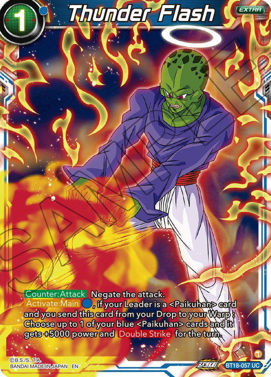 Thunder Flash - BT18-057 (Normal) Near Mint_Normal