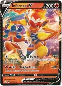 Infernape V - SWSH252 - SWSH252 (Holo)