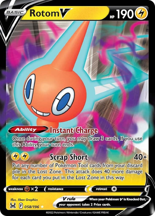 Rotom V - 058/196 (Holo)
