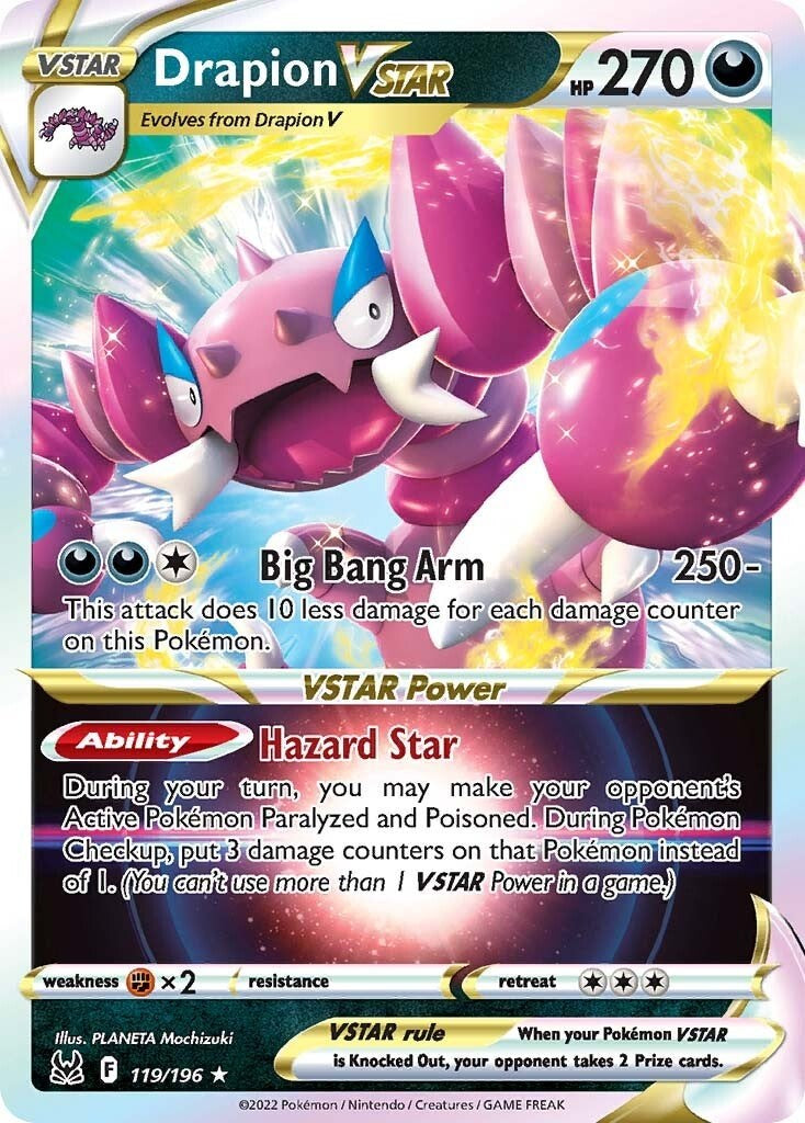 Drapion VSTAR - 119/196 (Holo)