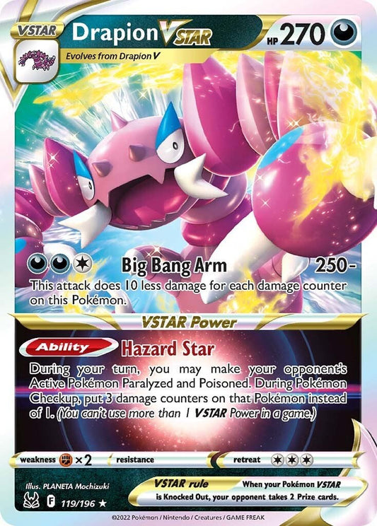 Drapion VSTAR - 119/196 (Holo)