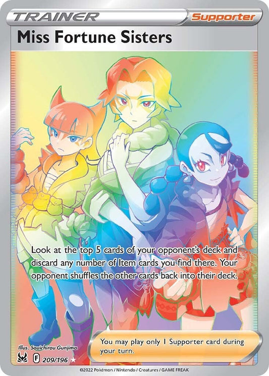 Miss Fortune Sisters (Secret) - 209/196 (Holo)