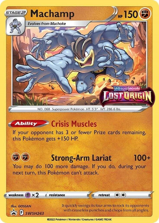 Machamp - SWSH243 (Prerelease) - SWSH243 (Holo)