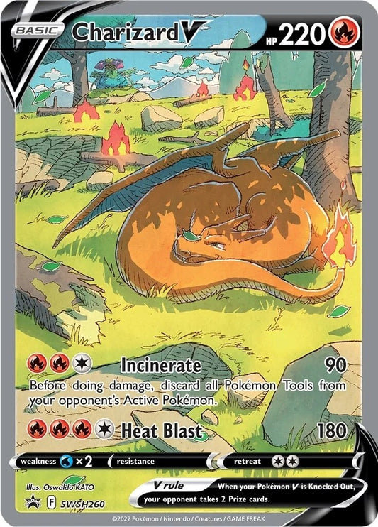 Charizard V - SWSH260 - SWSH260 (Holo) DM