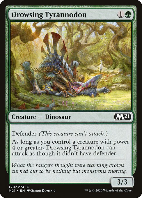 Drowsing Tyrannodon - 178 (Foil) Near Mint_Foil