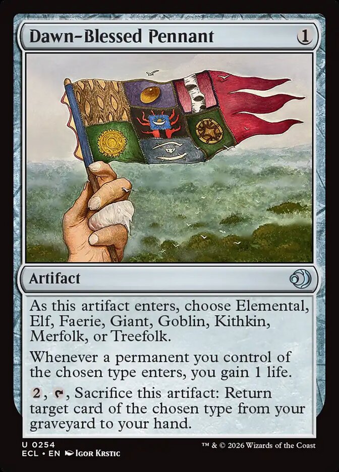 Dawn-Blessed Pennant - 254 (Foil)