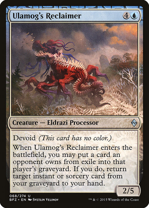 Ulamog's Reclaimer - 68 (Normal) Near Mint_Non-Foil