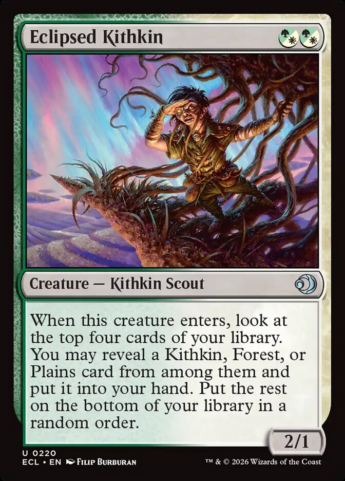 Eclipsed Kithkin - 220 (Foil)