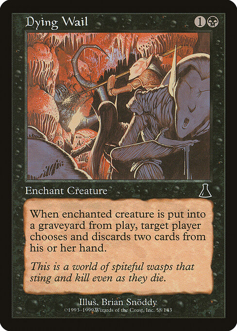 Dying Wail UDS #58 Non-Foil