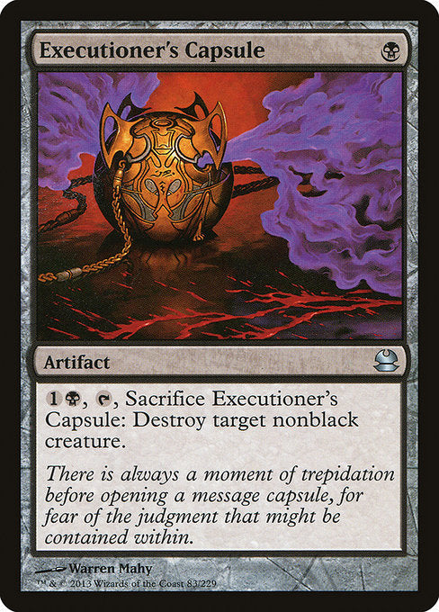 Executioner's Capsule - 83 (Normal) Near Mint_Non-Foil