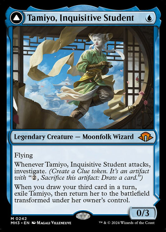 Tamiyo, Inquisitive Student // Tamiyo, Seasoned Scholar - 242