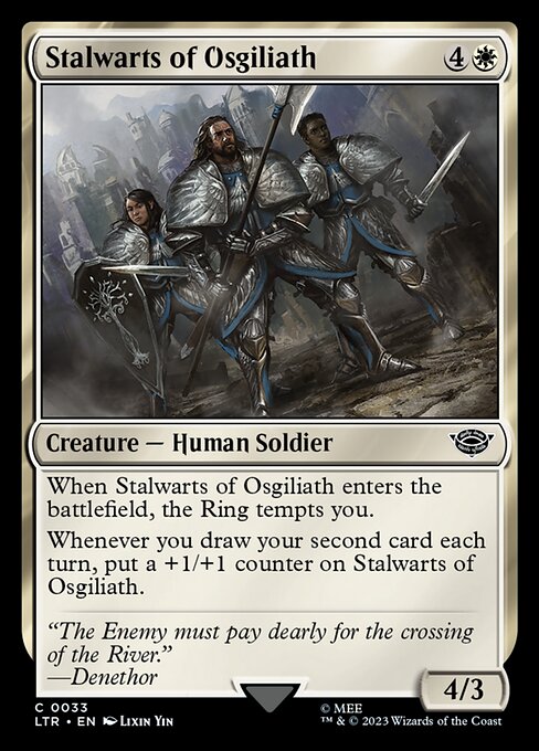 Stalwarts of Osgiliath - 33 (Normal) Near Mint_Non-Foil