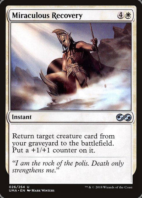 Miraculous Recovery - 26 (Normal) Near Mint_Non-Foil