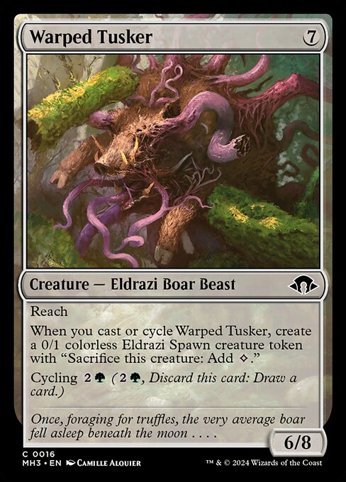 Warped Tusker - 16 (Normal) Near Mint_Non-Foil