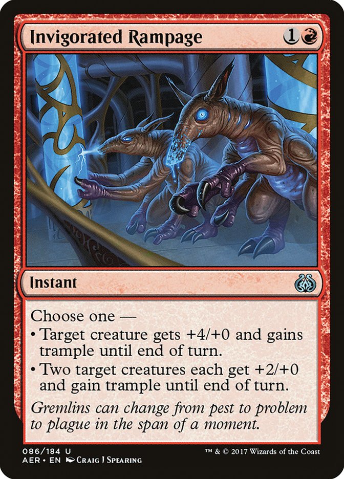 Invigorated Rampage - 86 (Foil)