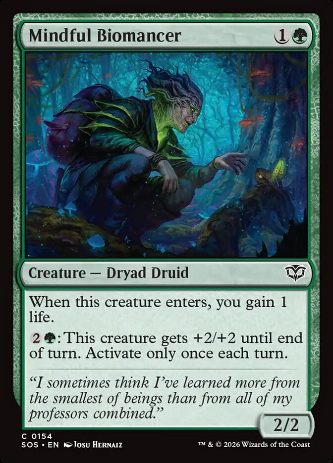 Mindful Biomancer - 154 (Foil)