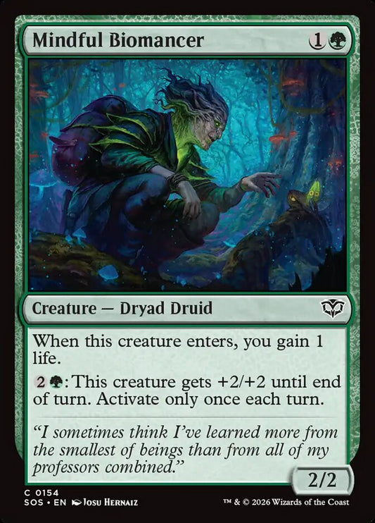 Mindful Biomancer - 154 (Foil)
