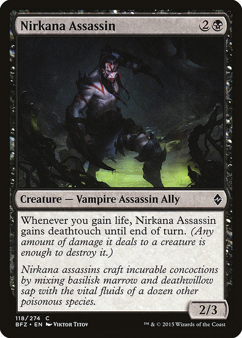 Nirkana Assassin - 118 (Normal) Near Mint_Non-Foil