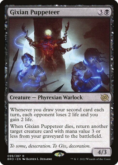 Gixian Puppeteer BRO #99 Foil