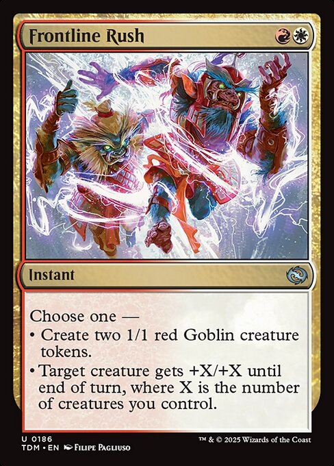 Frontline Rush - 186 (Normal) Near Mint_Non-Foil