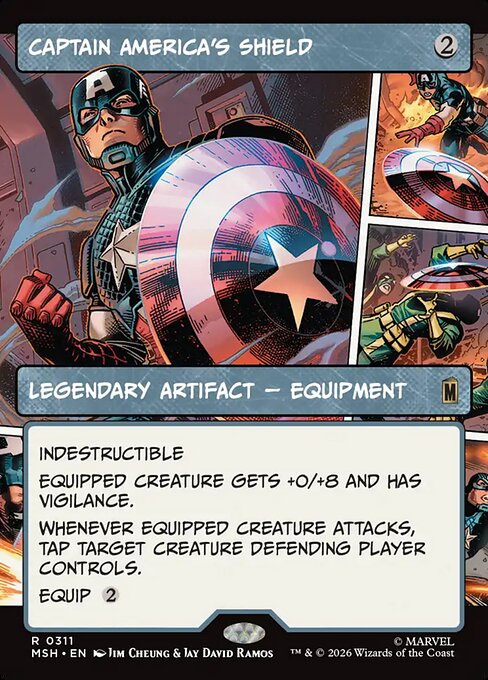 Captain America's Shield - 311 (Foil)