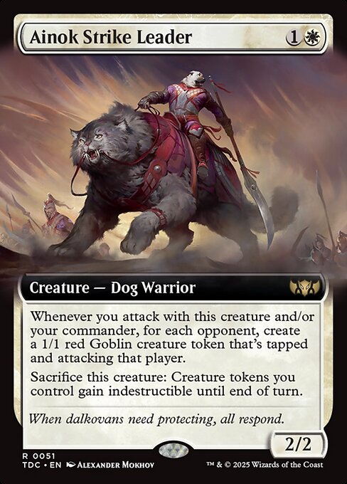 Ainok Strike Leader - 51 (Normal) Near Mint_Non-Foil
