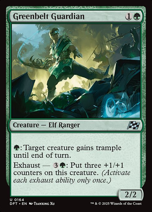 Greenbelt Guardian - 164 (Normal) Near Mint_Non-Foil
