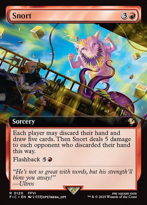 Snort - 120 (Normal) Near Mint_Non-Foil
