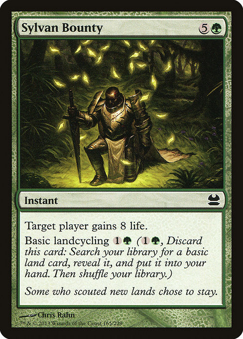 Sylvan Bounty - 165 (Normal) Near Mint_Non-Foil
