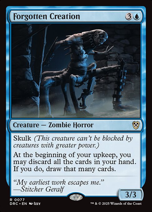 Forgotten Creation DRC #77 Non-Foil