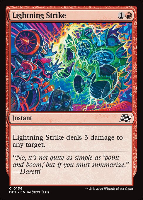 Lightning Strike - 136 (Normal) Near Mint_Non-Foil
