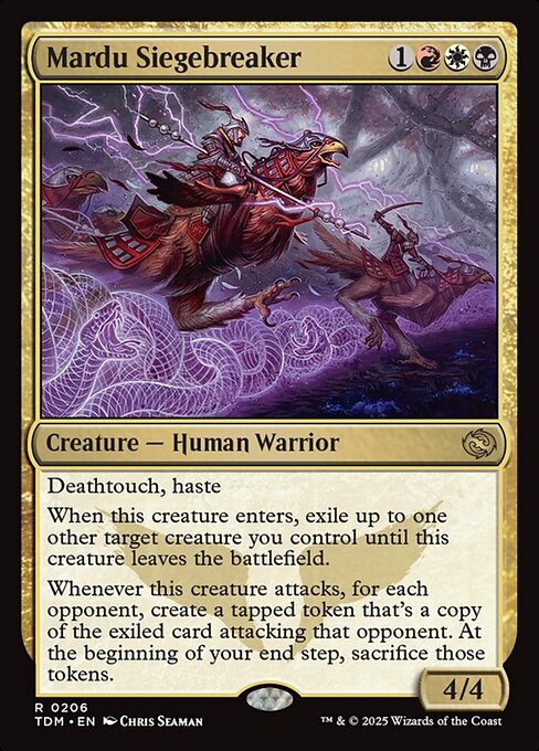 Mardu Siegebreaker - 206 (Normal) Near Mint_Non-Foil