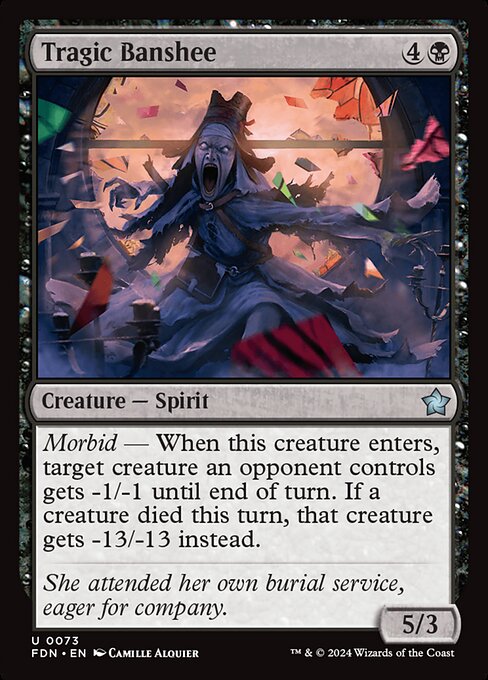 Tragic Banshee (Non Foil) near_mint