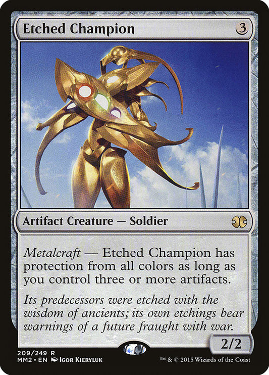 Etched Champion - 209