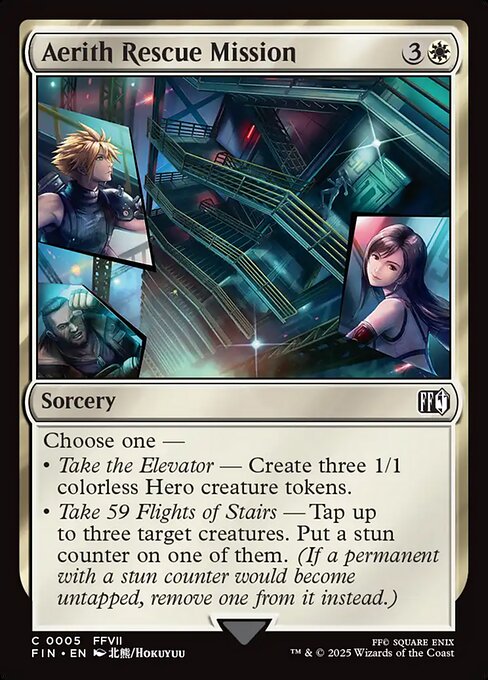 Aerith Rescue Mission - 5 (Normal) Near Mint_Non-Foil