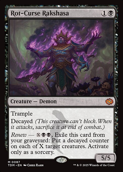 Rot-Curse Rakshasa - 87 (Normal) Near Mint_Non-Foil