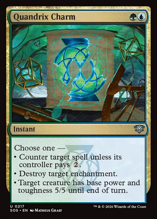 Quandrix Charm - 217 (Foil)