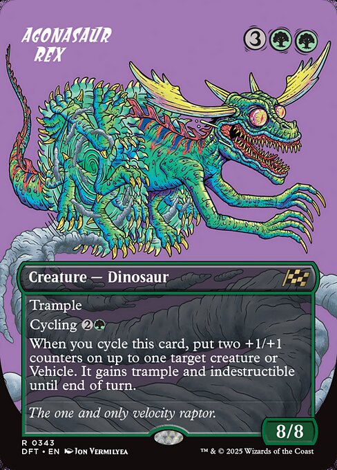Agonasaur Rex - 343 (Normal) Near Mint_Non-Foil