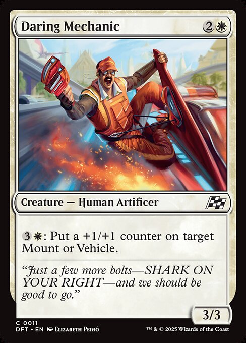 Daring Mechanic - 11 (Normal) Near Mint_Non-Foil
