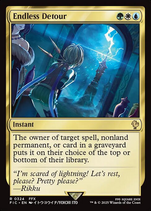 Endless Detour FIC #324 Non-Foil